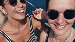 Bergüzar Korel ile Beyza Şekerci pişti oldu