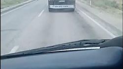Ambulansa yol vermeyen kamyon şoförüne, 3 bin lira ceza