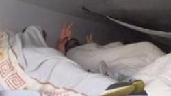 Almanya'da tırın soğuk hava dorsesinden 31 göçmen çıktı