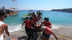 Fethiye’de yamaç paraşütü pilotu denize düştü