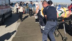 İstanbul'da vapurdan bir yolcu denize düştü