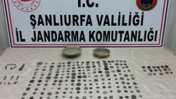 Şanlıurfa'da Bizans dönemine ait eserler ele geçirildi