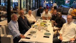 Aziz Yıldırım ve Moussa Sow yemekte buluştu