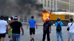 Beyrut'taki gösterilerin bilançosu: 1 ölü 238 yaralı