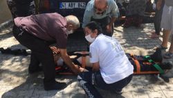 Kocaeli'de askerleri taşıyan midibüs kaza yaptı