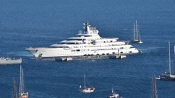 Mega yat 'Scheherazade' Bodrum'da