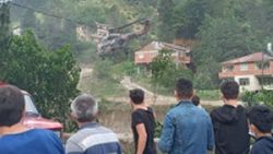 Giresun'da hamile kadın için helikopter gönderildi