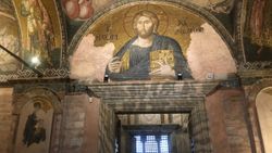 İstanbul’da ibadete açılması beklenen Kariye Camii'nin içi görüntülendi
