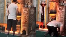 Ayasofya’da protez bacaklarıyla namaz kılan Hamza, koşmak istiyor