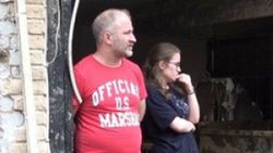 Giresun'da selde mahsur kalan kardeşini havalandırmadan kurtardı