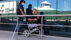 Wheelchair drug dealer trapped in Bursa