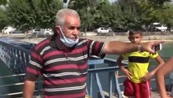 Father beaten by his son in Adana rebelled