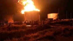 Musul’da petrol rafinerisinde yangın