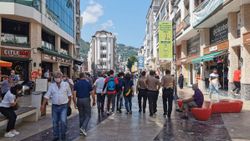 Ordu'da sigara içme yasağı uygulanan caddelerde denetim