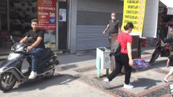 Edirne'de maske denetimi yapan polisi kandırmaya çalıştı