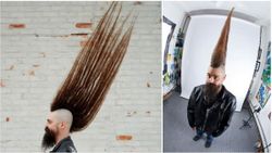 ABD’de mohawk model saçıyla rekor kırdı