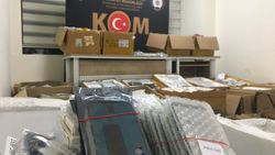 Kahramanmaraş'ta 5 milyon liralık kaçak cep telefonu ele geçirildi