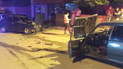 Kırıkkale'de alkollü ve ehliyetsiz sürücülerin kazası