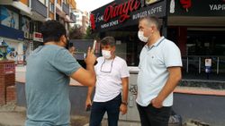 Bursa’da maske takmayan adamın bahanesi