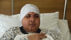 Eskişehir'de kazada ikiye ayrılan yüzü ameliyatla birleştirildi
