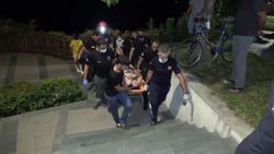 Antalya'da falezlerden düştü, 500 metre taşındı
