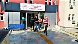 Denizli'de jandarmaya silah çeken suçlu tutuklandı