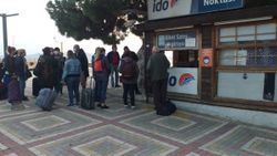 Avşa-İstanbul seferi yapan deniz otobüsü, fırtınaya yakalandı