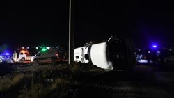 Tekirdağ'da kamyonla işçi servisi çarpıştı: 1 ölü 14 yaralı