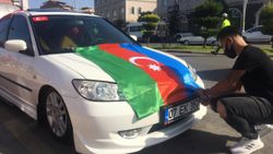 Bartın'da modifiye araç tutkunlarından Azerbaycan'a destek konvoyu