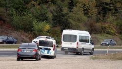 Bolu'da karantina süresinin bitimine saatler kala polise yakalandılar