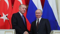 Cumhurbaşkanı Erdoğan, Putin'le görüştü