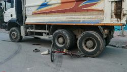 Konya'da kamyonun çarptığı bisiklet sürücüsü öldü