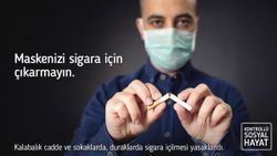 Sağlık Bakanı Koca: Maskenizi sigara için çıkarmayın