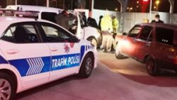 Aksaray'da yoklama kaçağı, sigortasız araçla yakalandı