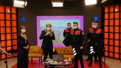 Police raided the studio when KADES notification was made live on Trabzon