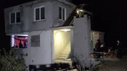 Mersin'de inşaat halindeki binada canlı müzikli yılbaşı eğlencesi