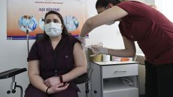 Sağlık çalışanlarına yönelik ilk doz aşılamada sona gelindi