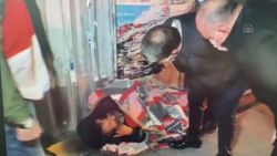 Maltepe'de sokakta kalan vatandaş günler süren ikna çabalarıyla otele yerleştirildi