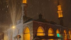 Beklenen kar yağışı, Edirne’den giriş yaptı