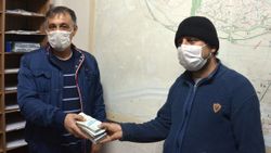 Kahramanmaraş'ta yolda bulduğu 50 bin lirayı sahibine teslim etti