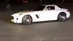 Ankara'da lüks otomobiliyle yaptığı drifti sosyal medyadan paylaştı