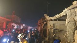 Suriye'nin kuzeyindeki Azez ilçesinde terör saldırısı