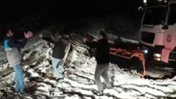 Trabzon'da belediye işçilerinin galibiyet sevinci