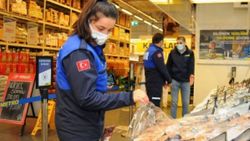 Samsun'da marketlere etiket ve hijyen denetimi