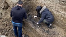 Düzce’de bin 500 yıllık Bizans mezarı bulundu