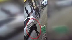 Bahçelievler'de çaldığı klimayla polise yakalandı