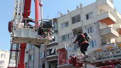 Mersin’de yangın: 3’ü çocuk 7 kişi kurtarıldı