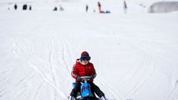 Erciyes'te sakin hafta sonu