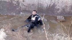 Aksaray'da aşırı alkollü şahıs sulama kanalına düştü