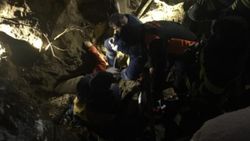 Kayseri'de foseptik açan kişi göçükte can verdi